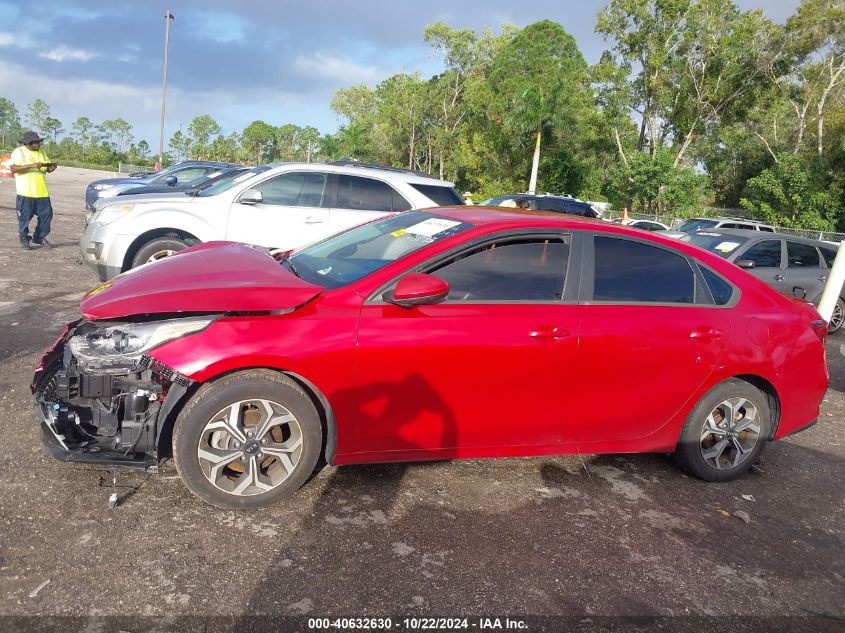 2021 Kia Forte Lxs VIN: 3KPF24AD3ME301193 Lot: 40632630