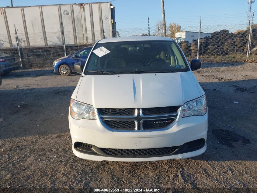 2016 Dodge Grand Caravan Se VIN: 2C4RDGBG9GR370345 Lot: 40632659