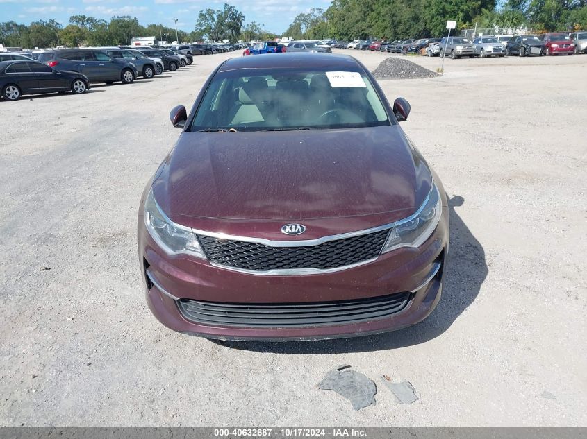 2016 Kia Optima Lx VIN: 5XXGT4L39GG046809 Lot: 40632687