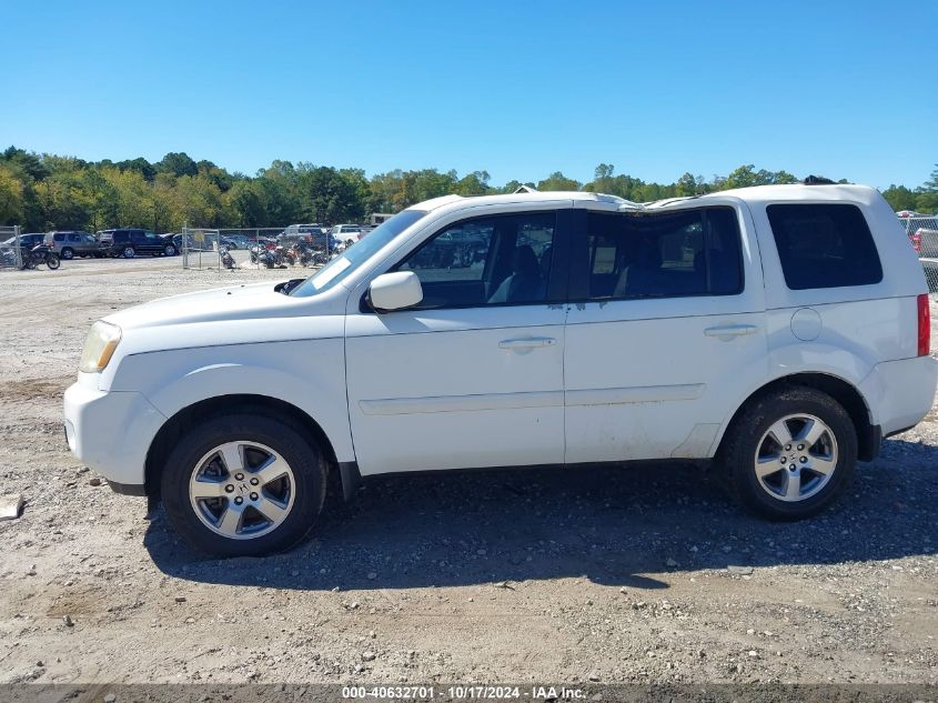 2010 Honda Pilot Ex-L VIN: 5FNYF3H67AB002102 Lot: 40632701