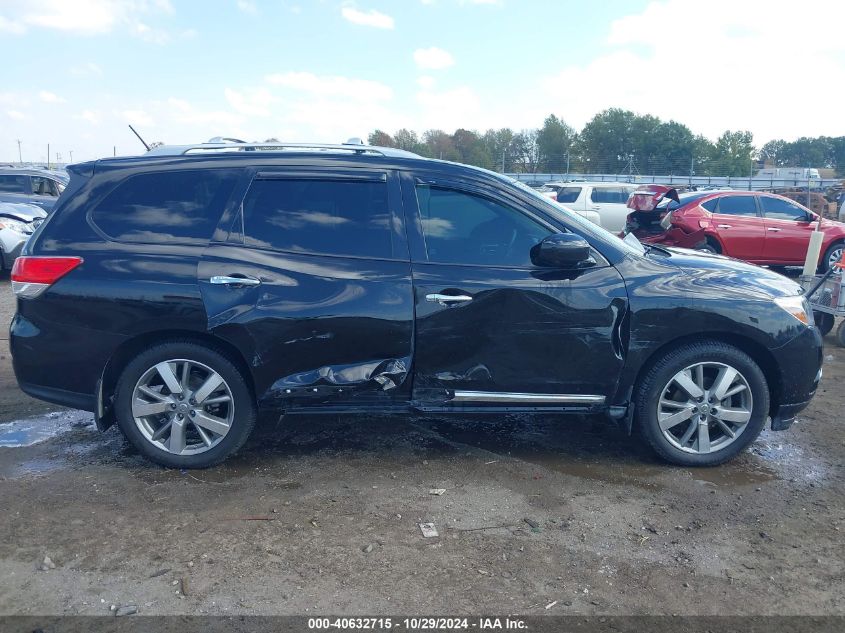 2015 Nissan Pathfinder Platinum VIN: 5N1AR2MM0FC709436 Lot: 40632715