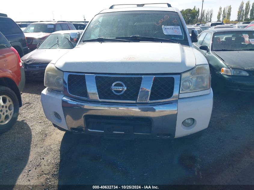 2005 Nissan Armada Le VIN: 5N1AA08B85N704279 Lot: 40632734