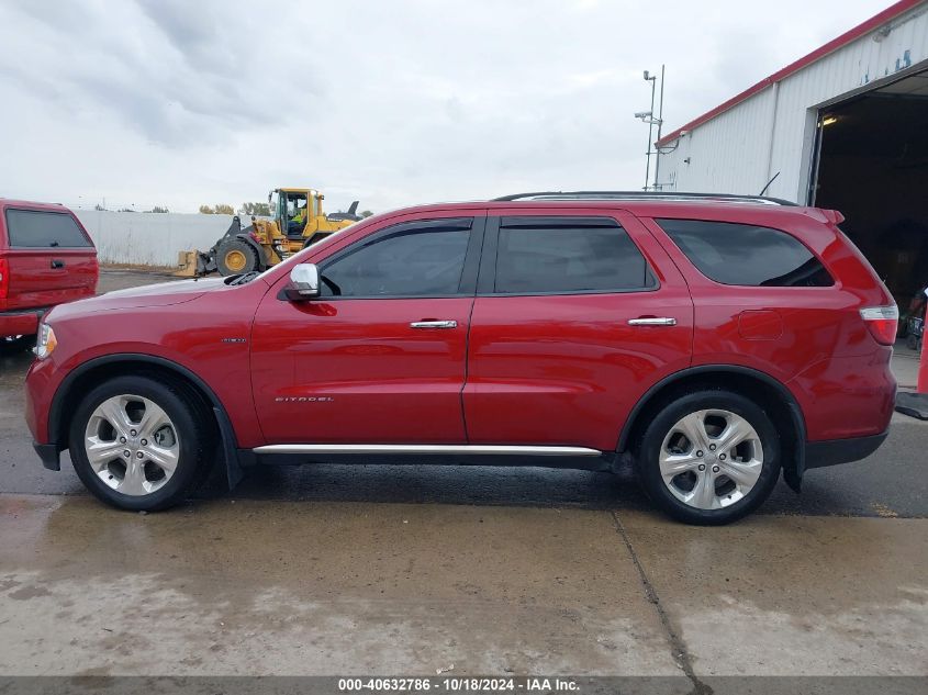 2013 Dodge Durango Citadel VIN: 1C4SDJET4DC690300 Lot: 40632786