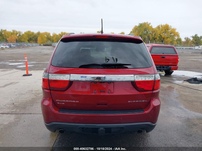 2013 Dodge Durango Citadel VIN: 1C4SDJET4DC690300 Lot: 40632786