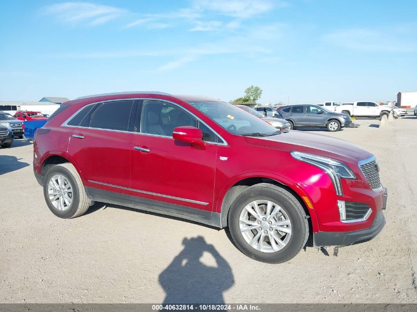 2021 Cadillac Xt5 Fwd Luxury VIN: 1GYKNAR45MZ159288 Lot: 40632814