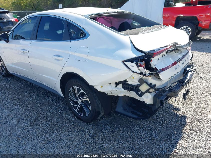 2021 Hyundai Sonata Blue VIN: KMHL24JJ1MA027502 Lot: 40632824