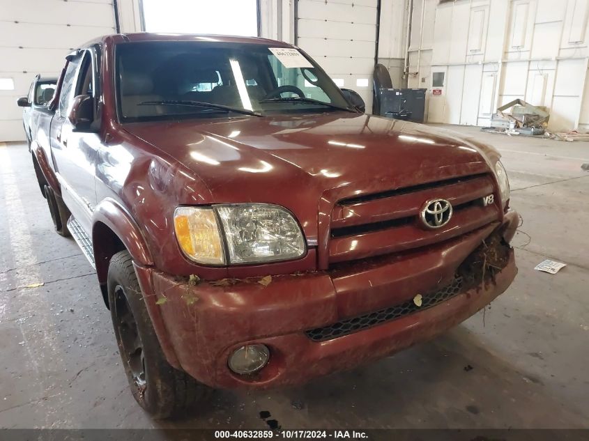 2004 Toyota Tundra Ltd V8 VIN: 5TBBT48124S448451 Lot: 40632859