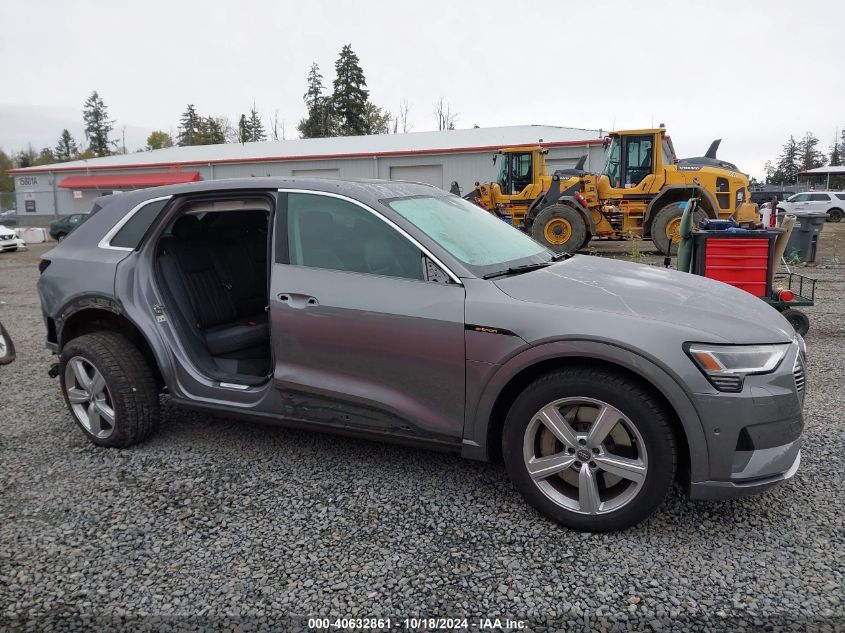 2019 Audi E-Tron Premium Plus VIN: WA1VABGE6KB012008 Lot: 40632861