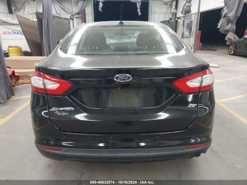 2016 Ford Fusion Se VIN: 1FA6P0H76G5128981 Lot: 40632874