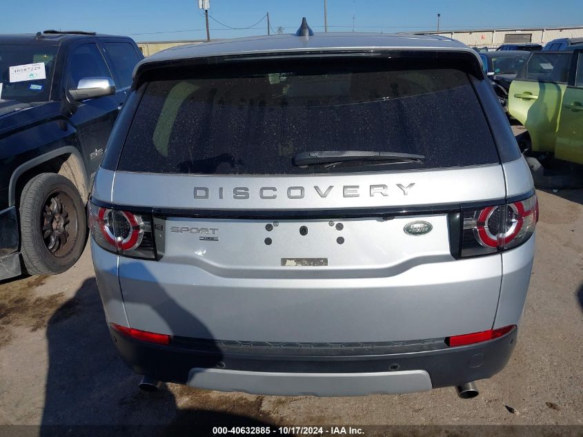 2019 Land Rover Discovery Sport Hse/Landmark Edition VIN: SALCR2FX1KH810818 Lot: 40632885