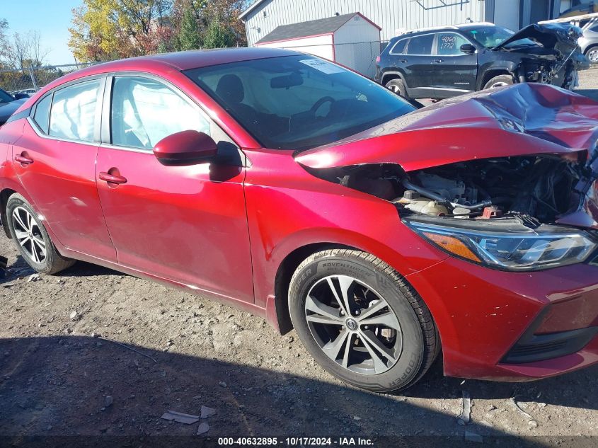 2021 Nissan Sentra Sv Xtronic Cvt VIN: 3N1AB8CV3MY221448 Lot: 40632895