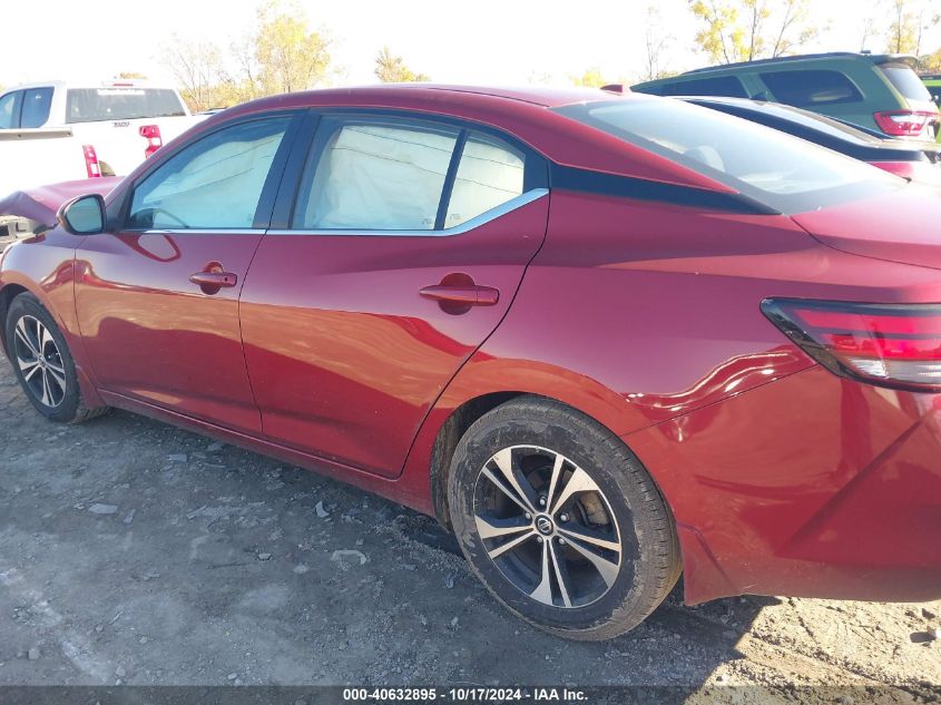 2021 Nissan Sentra Sv Xtronic Cvt VIN: 3N1AB8CV3MY221448 Lot: 40632895