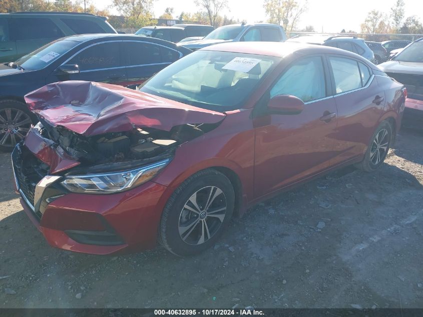 2021 Nissan Sentra Sv Xtronic Cvt VIN: 3N1AB8CV3MY221448 Lot: 40632895