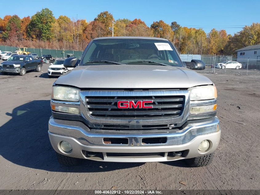 2005 GMC Sierra 2500Hd Sle VIN: 1GTHK23U35F801226 Lot: 40632912