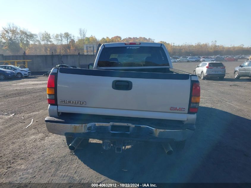 2005 GMC Sierra 2500Hd Sle VIN: 1GTHK23U35F801226 Lot: 40632912