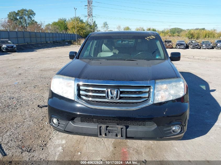 2013 Honda Pilot Ex-L VIN: 5FNYF4H70DB073550 Lot: 40632928