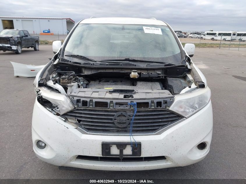 2013 Nissan Quest Sv VIN: JN8AE2KP0D9067618 Lot: 40632949