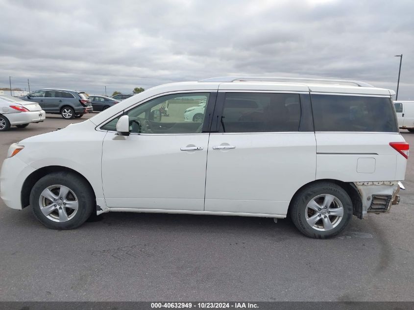 2013 Nissan Quest Sv VIN: JN8AE2KP0D9067618 Lot: 40632949