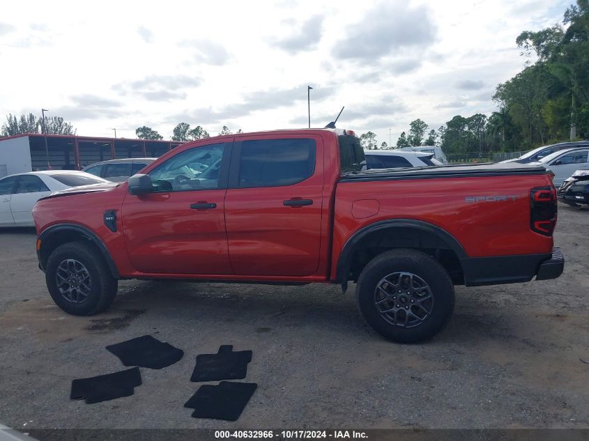 2024 Ford Ranger Xlt VIN: 1FTER4GH3RLE04257 Lot: 40632966