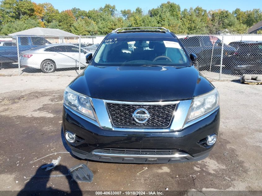 2013 Nissan Pathfinder Platinum VIN: 5N1AR2MM6DC662023 Lot: 40633007