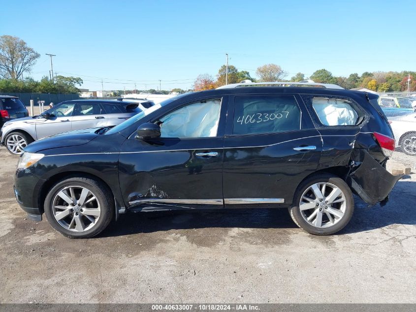 2013 Nissan Pathfinder Platinum VIN: 5N1AR2MM6DC662023 Lot: 40633007