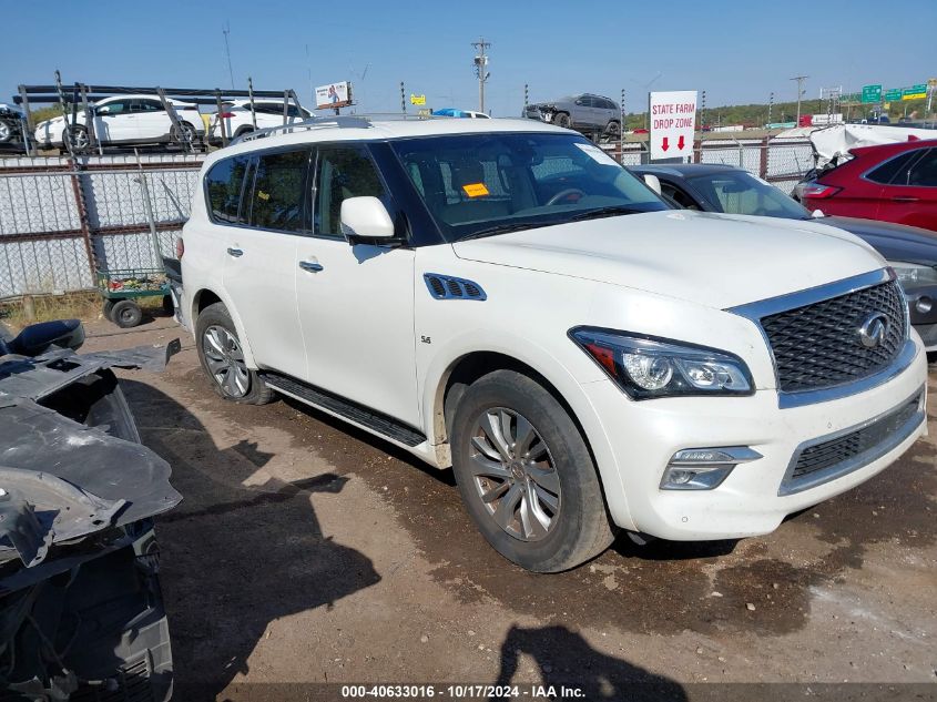 2017 Infiniti Qx80 VIN: JN8AZ2ND8H9831243 Lot: 40633016