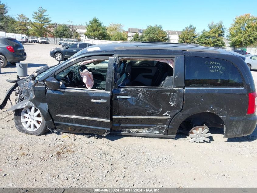 2016 Chrysler Town & Country Touring VIN: 2C4RC1BG2GR261757 Lot: 40633024