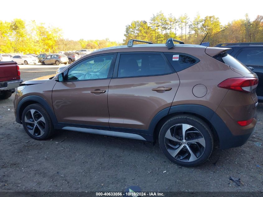 2017 Hyundai Tucson Sport VIN: KM8J3CA27HU472418 Lot: 40633056