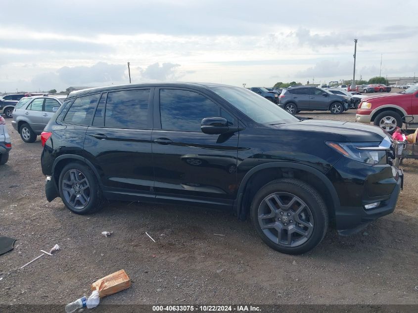 2023 Honda Passport Awd Ex-L VIN: 5FNYF8H51PB001217 Lot: 40633075