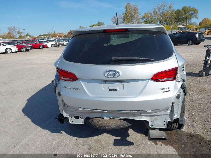 2018 Hyundai Santa Fe Sport 2.4L VIN: 5XYZTDLB2JG569446 Lot: 40633077