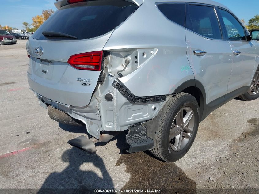 2018 Hyundai Santa Fe Sport 2.4L VIN: 5XYZTDLB2JG569446 Lot: 40633077