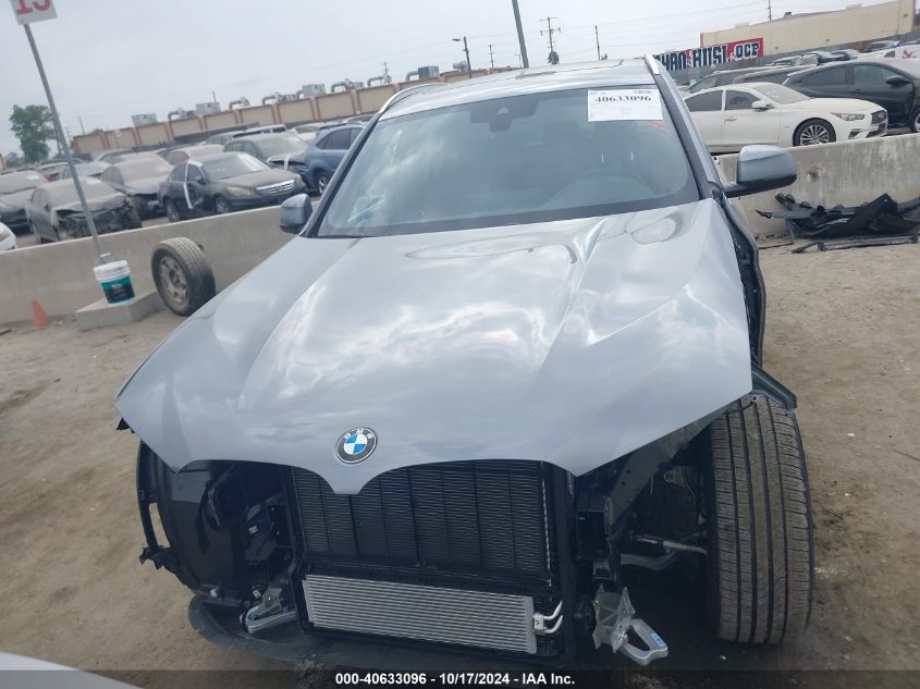 2023 BMW X3 Sdrive30I VIN: 5UX43DP00P9R83451 Lot: 40633096