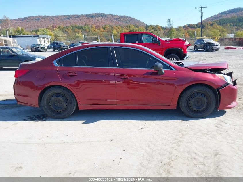 2015 Subaru Legacy 2.5I VIN: 4S3BNAA66F3007464 Lot: 40633102