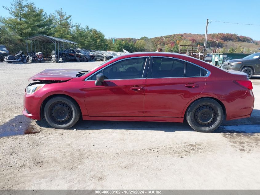 2015 Subaru Legacy 2.5I VIN: 4S3BNAA66F3007464 Lot: 40633102