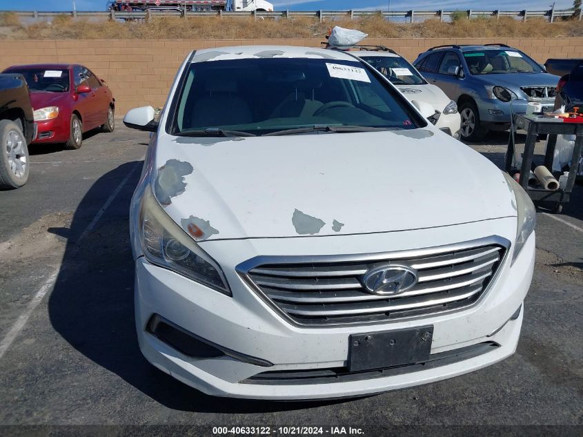 2016 Hyundai Sonata Se VIN: 5NPE24AF4GH284403 Lot: 40633122