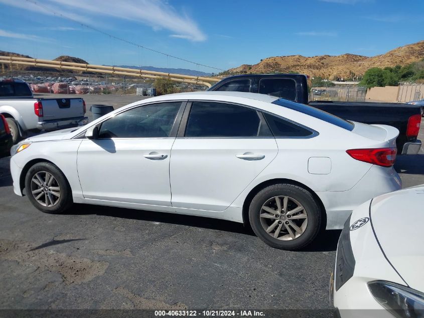 2016 Hyundai Sonata Se VIN: 5NPE24AF4GH284403 Lot: 40633122