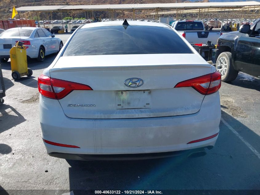 2016 Hyundai Sonata Se VIN: 5NPE24AF4GH284403 Lot: 40633122