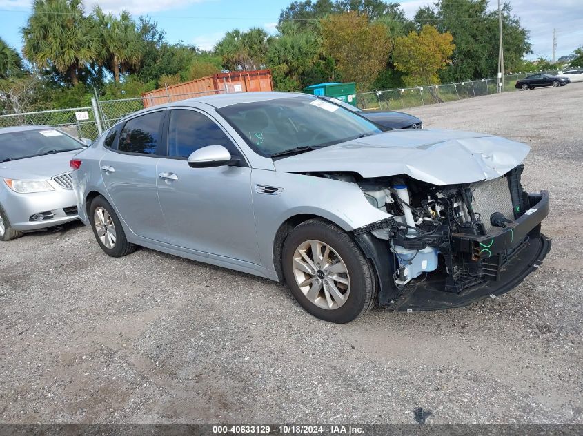 2018 Kia Optima Lx VIN: 5XXGT4L35JG212542 Lot: 40633129