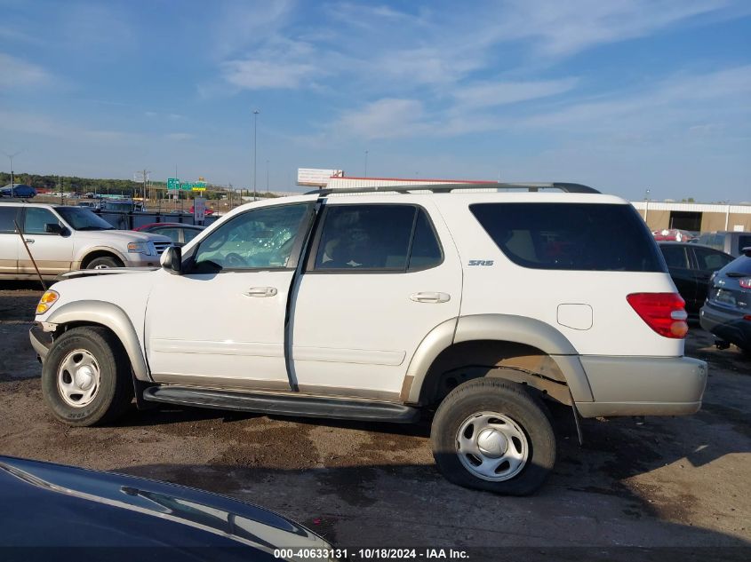 2004 Toyota Sequoia Sr5 V8 VIN: 5TDZT34A84S238183 Lot: 40633131