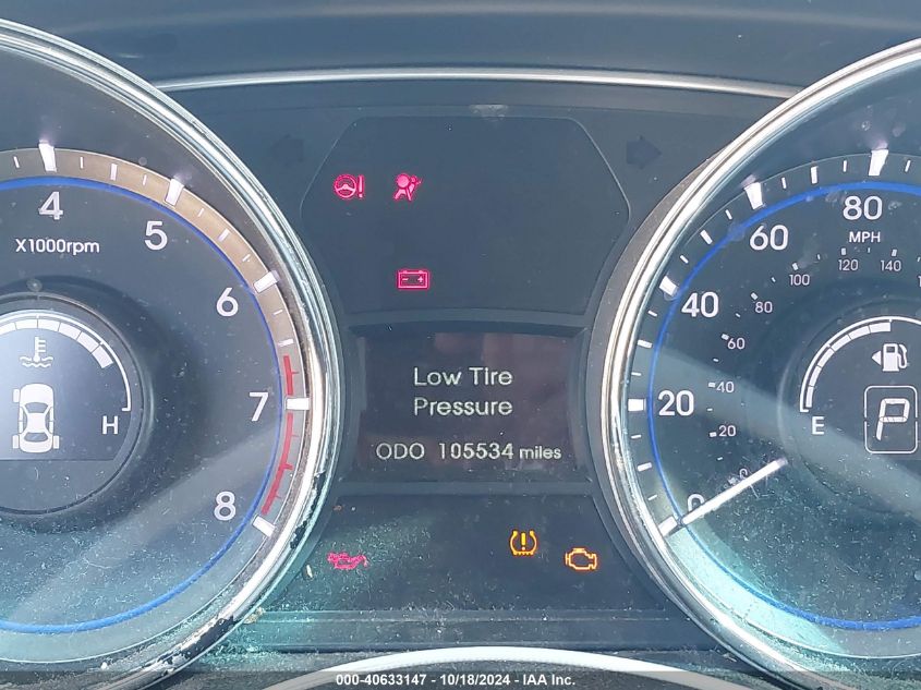 2014 HYUNDAI SONATA GLS - 5NPEB4AC3EH902457