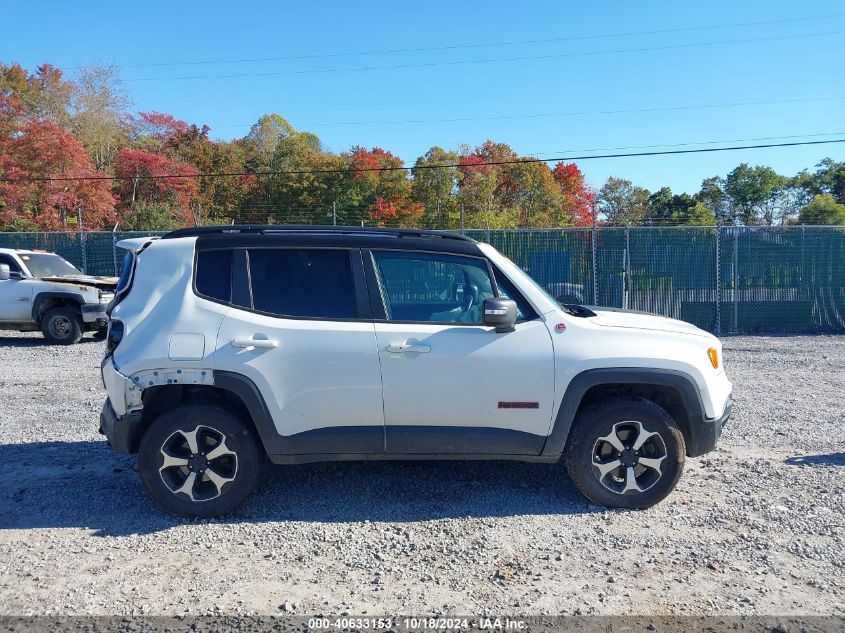 2019 Jeep Renegade Trailhawk 4X4 VIN: ZACNJBC13KPJ87926 Lot: 40633153