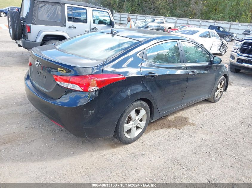 2011 Hyundai Elantra Gls (Ulsan Plant) VIN: KMHDH4AE4BU105157 Lot: 40633160