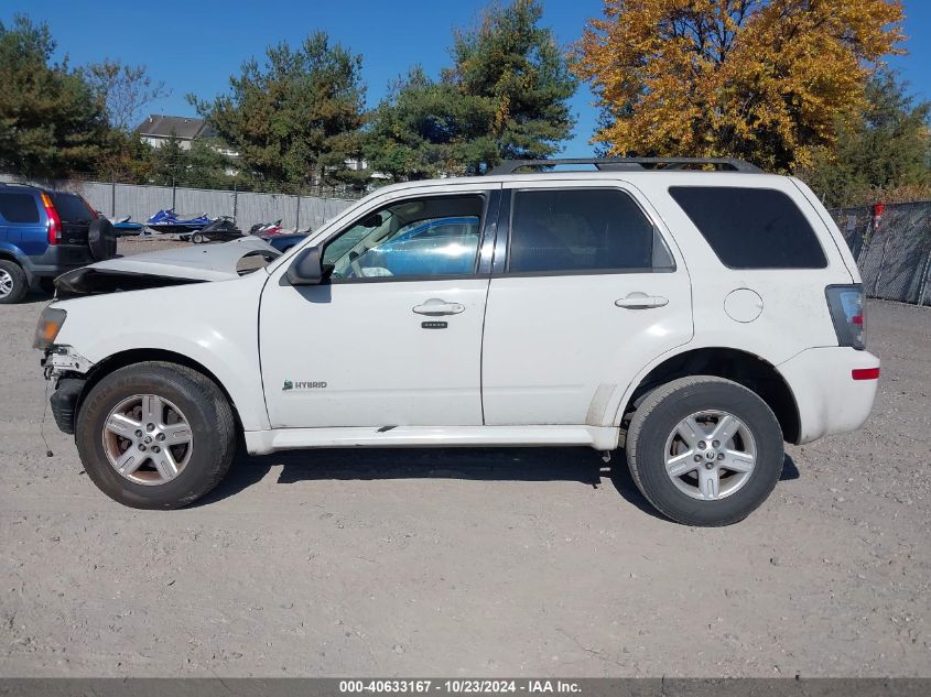 2010 Mercury Mariner Hybrid VIN: 4M2CN3K3XAKJ23005 Lot: 40633167