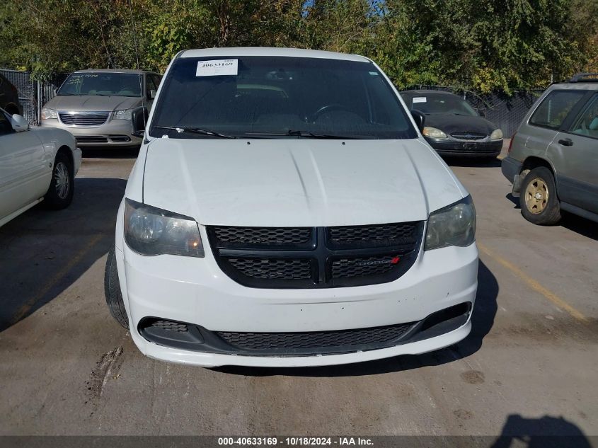 2015 Dodge Grand Caravan Se VIN: 2C4RDGBG0FR509129 Lot: 40633169