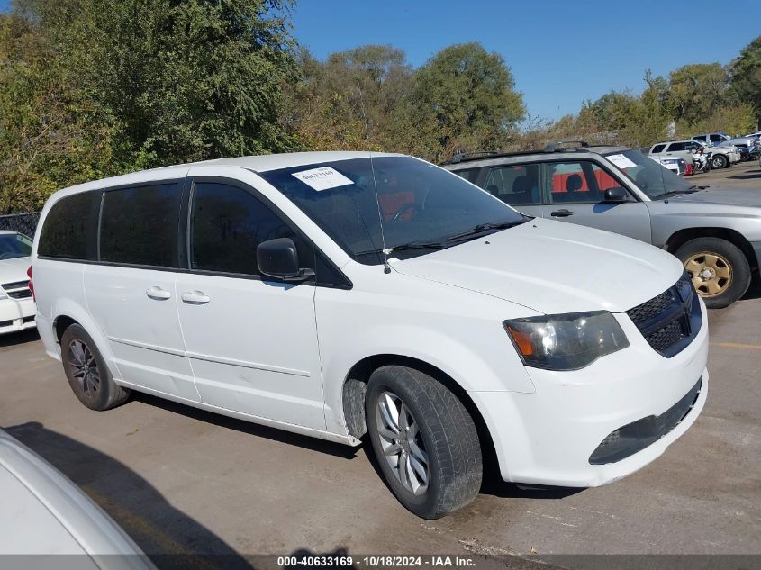 2015 Dodge Grand Caravan Se VIN: 2C4RDGBG0FR509129 Lot: 40633169