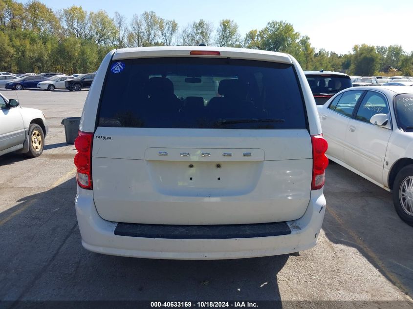 2015 Dodge Grand Caravan Se VIN: 2C4RDGBG0FR509129 Lot: 40633169