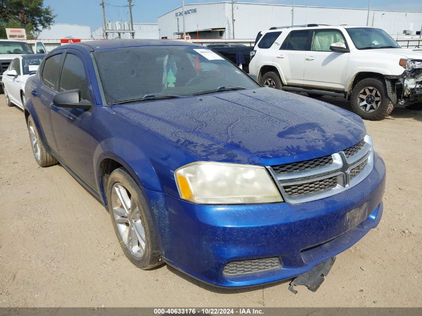 2012 Dodge Avenger Se VIN: 1C3CDZAG3CN315159 Lot: 40633176