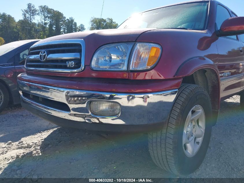 2002 Toyota Tundra Ltd V8 VIN: 5TBRT38182S246221 Lot: 40633202