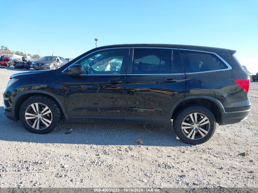 2018 Honda Pilot Ex VIN: 5FNYF6H38JB034189 Lot: 40633223