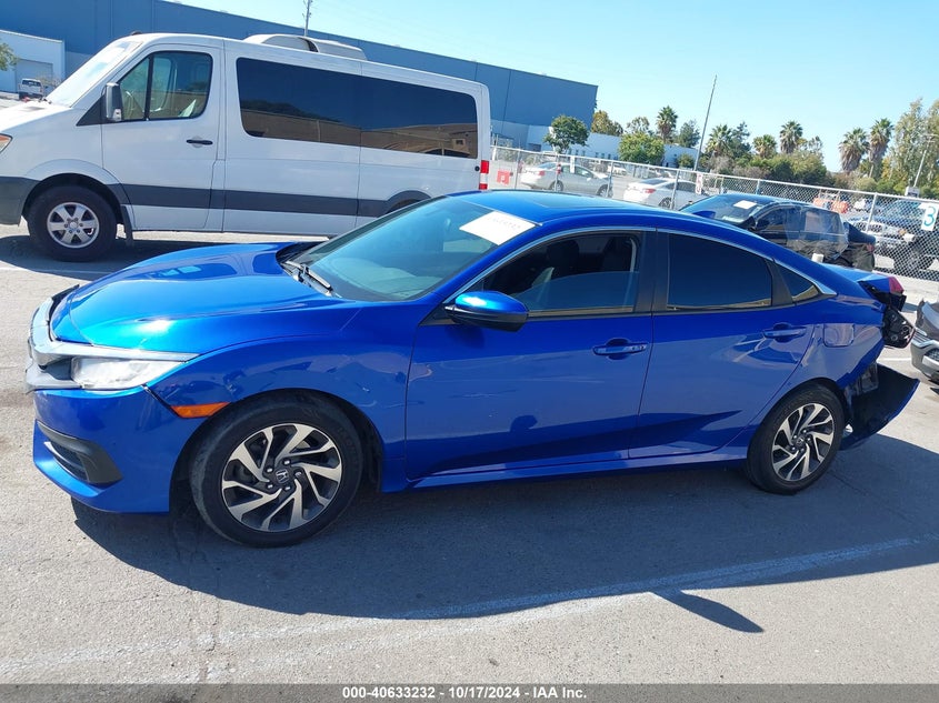 VIN 19XFC2F71HE227038 2017 HONDA CIVIC EX